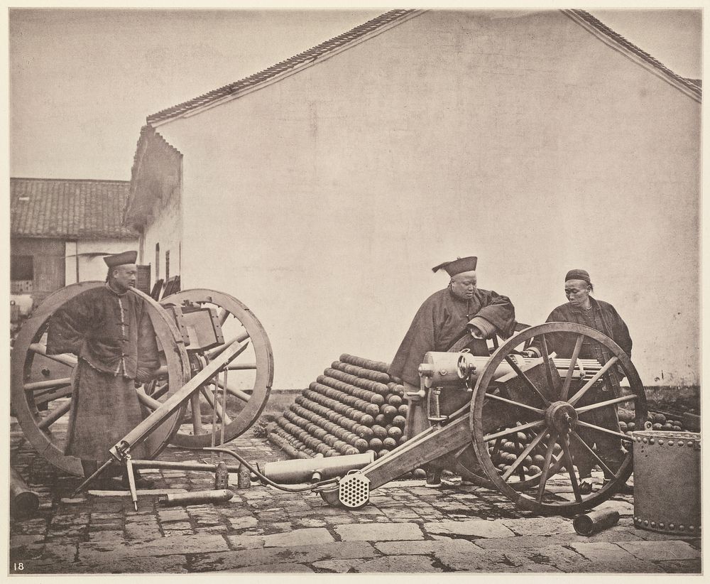 Scene in Nanking Arsenal by John Thomson