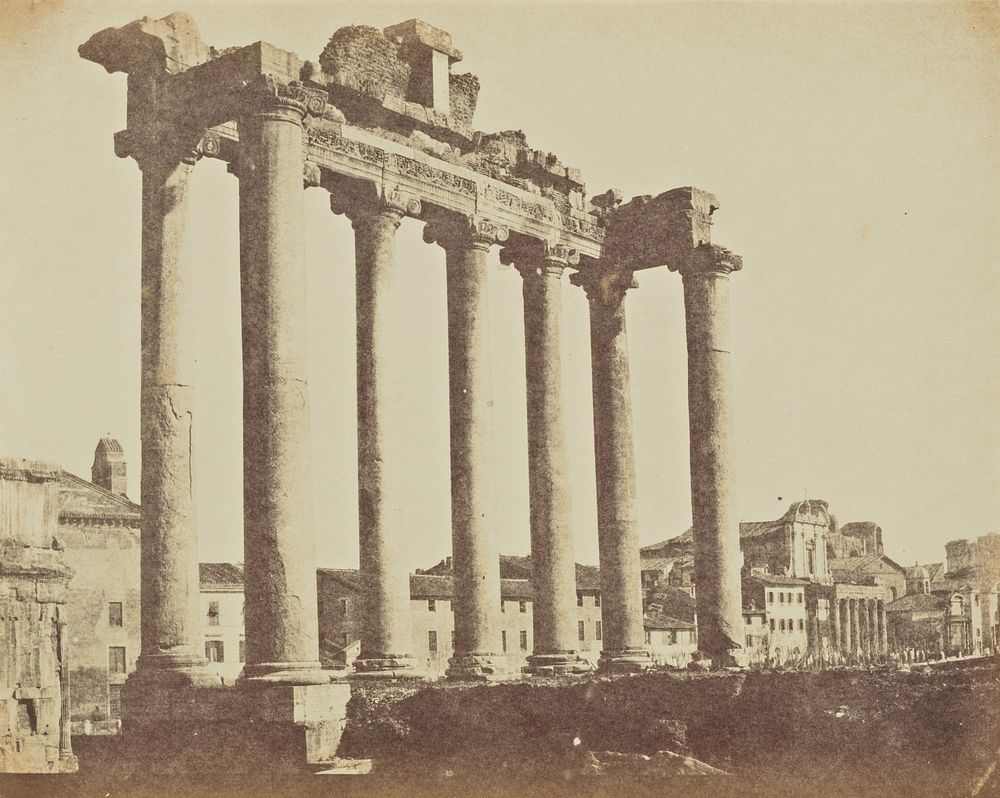 Temple of Saturn, Rome by Jane Martha St John