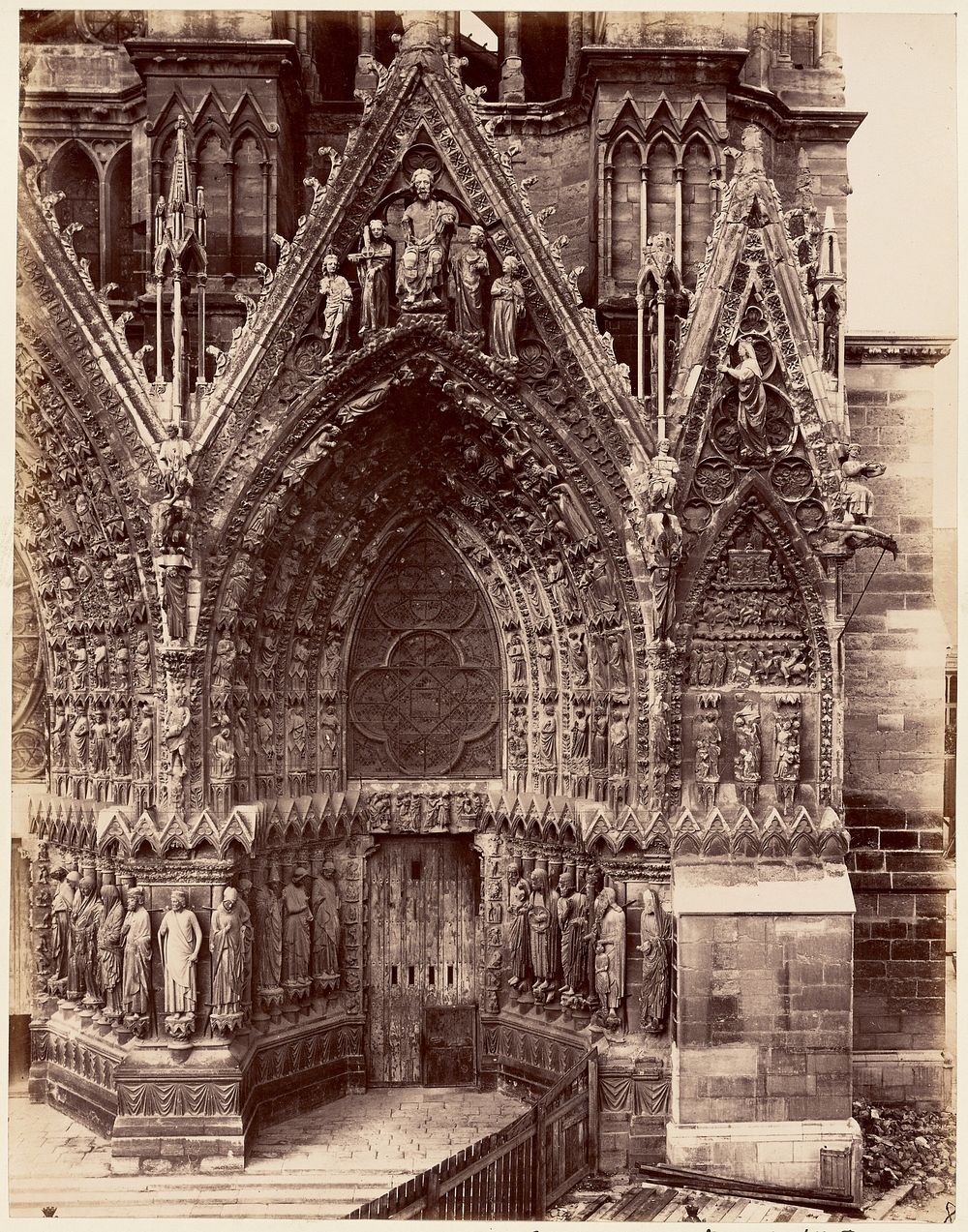 Reims Cathedral, South Portal, West Doorway