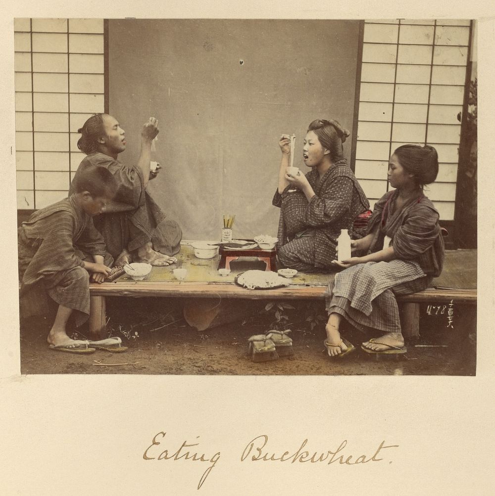 Eating Buckwheat by Shinichi Suzuki