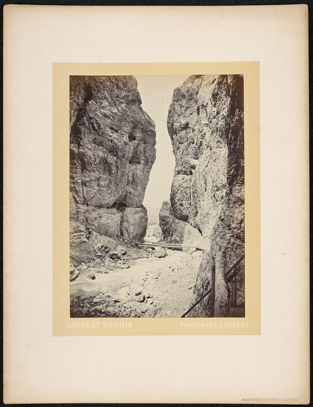 Grindelwald, Gorges de la Lutschinen by Charnaux Frères and Cie
