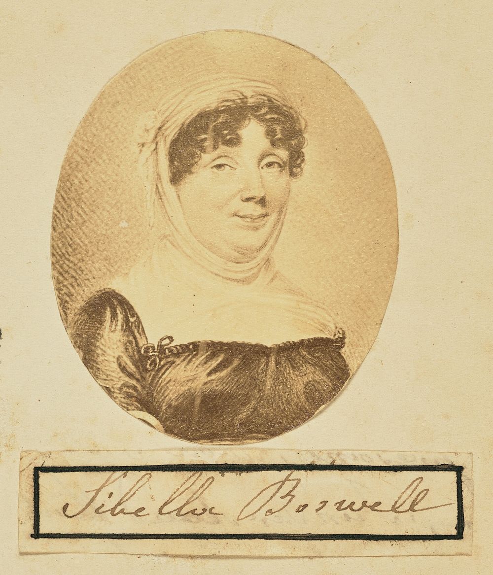 Portrait of Sibella Boswell