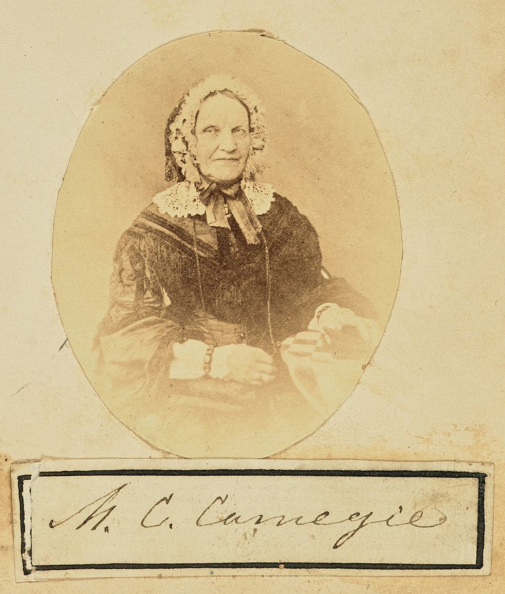 Portrait of Margaret Catherine Carnegie