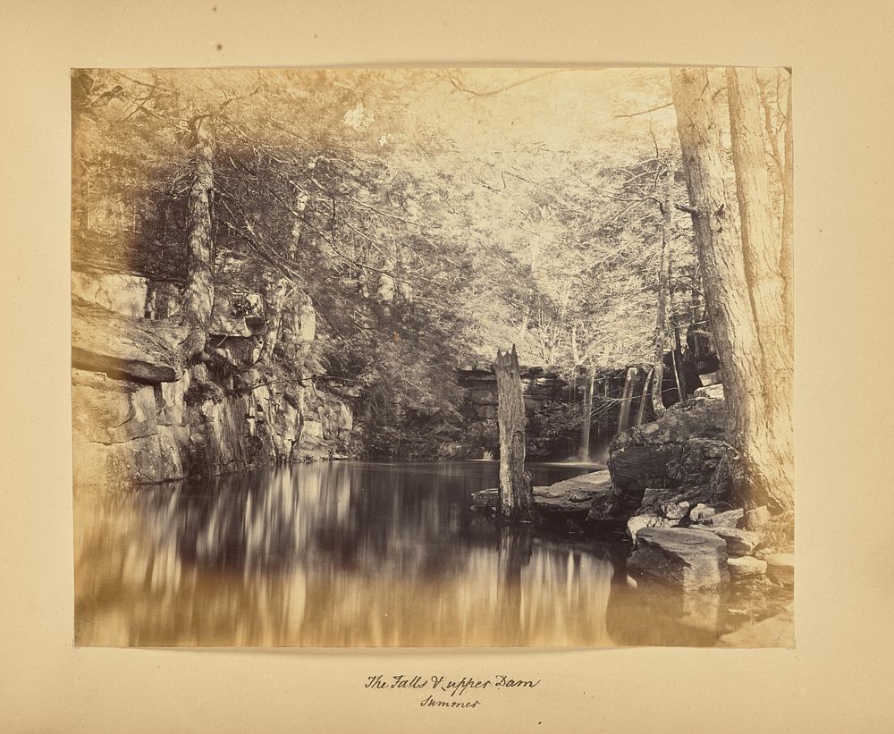 The Falls and Upper Dam - Summer by Alfred Booth and Thomas E Jevons