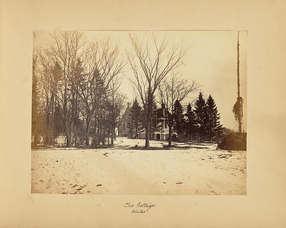 The Cottage - Winter by Alfred Booth and Thomas E Jevons