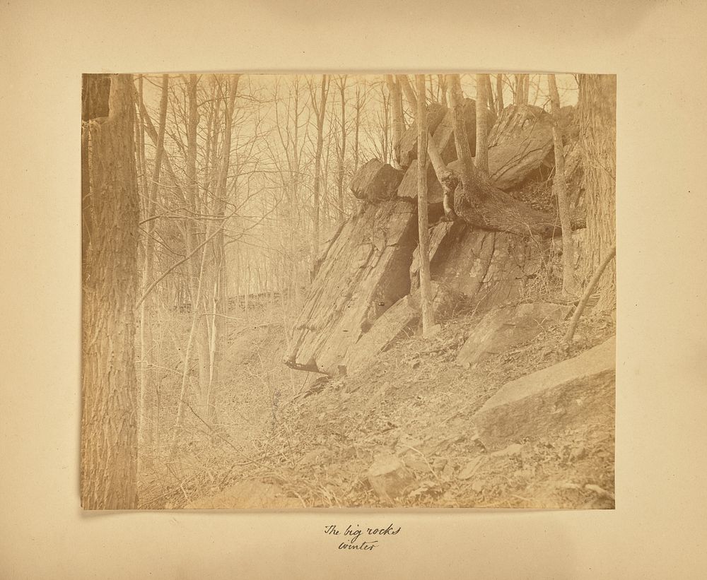 The Big Rocks - Winter by Alfred Booth and Thomas E Jevons