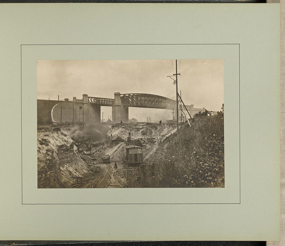 Latchford - High Level Railway Viaduct by G Herbert and Horace C Bayley