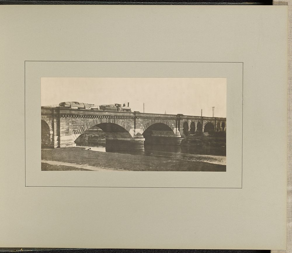 Warrington - Old Walton Arches over Mersey by G Herbert and Horace C Bayley