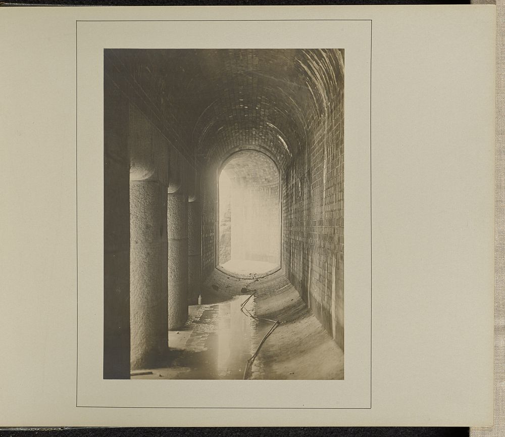 Latchford - Interior of Sluice Culvert by G Herbert and Horace C Bayley