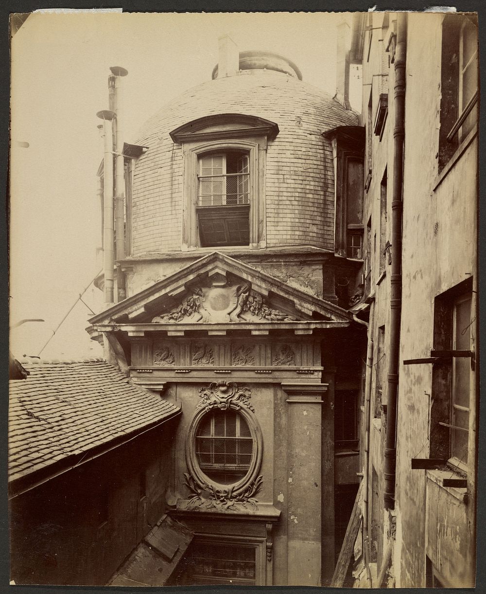 Ancienne École de Médecin, rue de la Bucherie by Eugène Atget