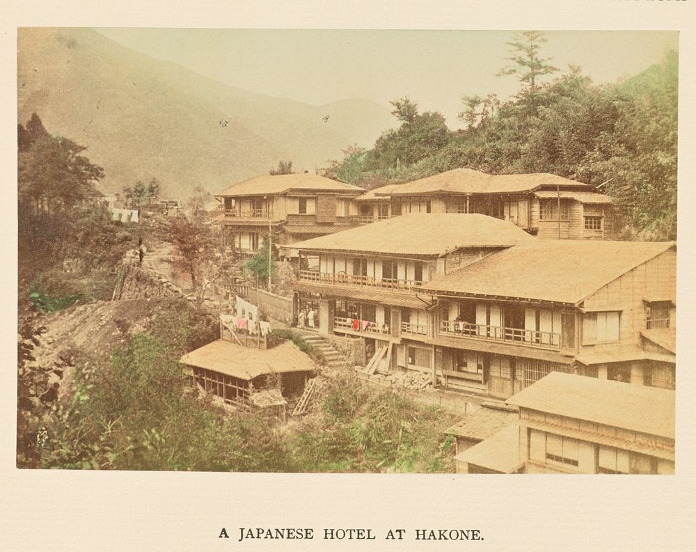 A Japanese Hotel at Hakone by Kazumasa Ogawa