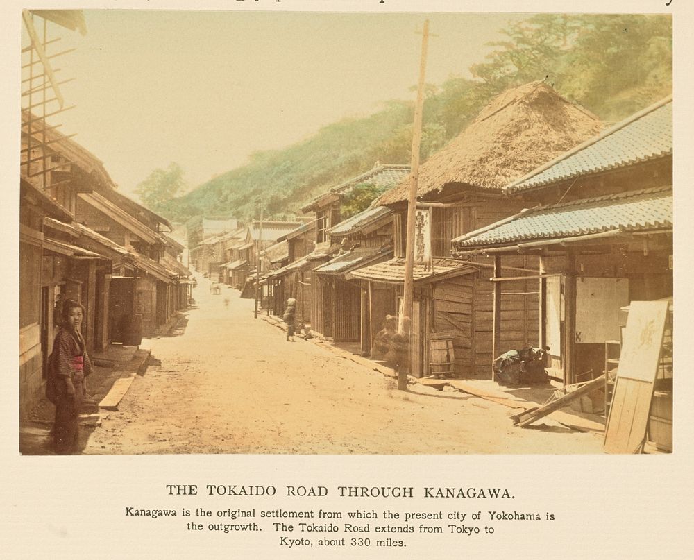 The Tokaido Road Through Kanagawa by Kazumasa Ogawa