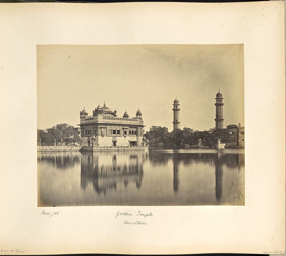 Amritsar; The Golden Temple by Samuel Bourne