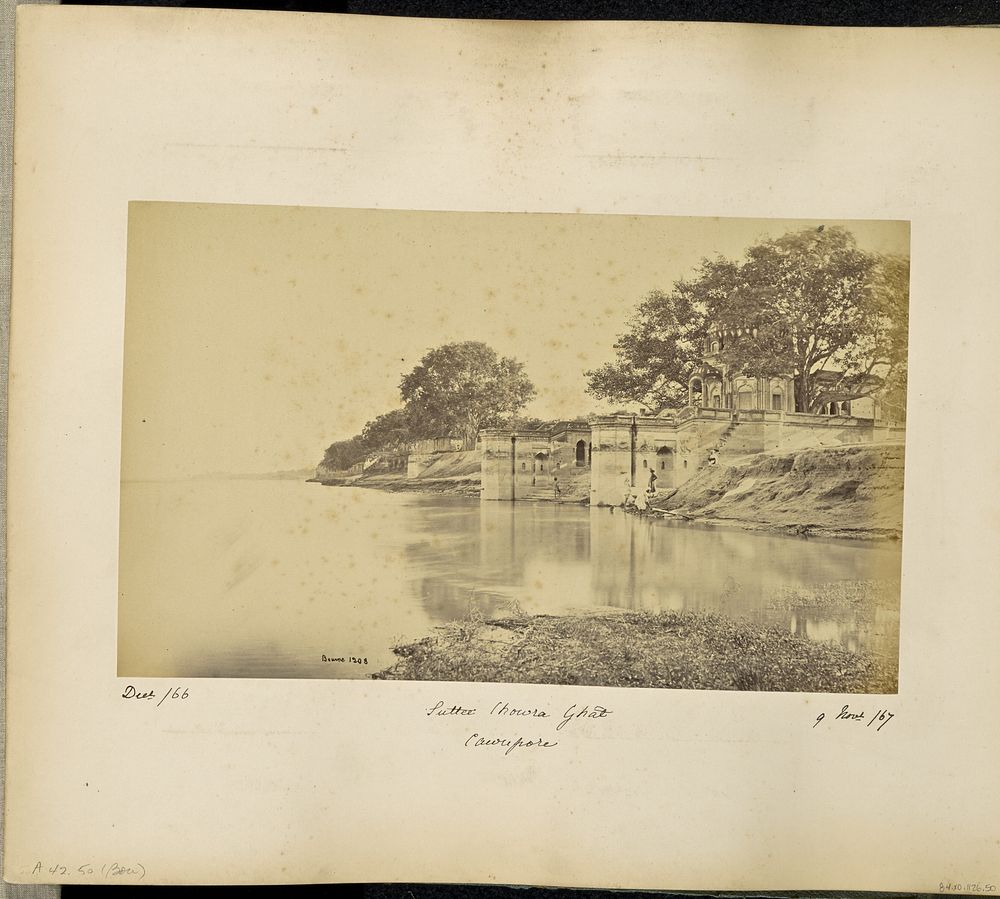Cawnpore; Suttee Chowra Ghat, the scene of the Massacre by Samuel Bourne