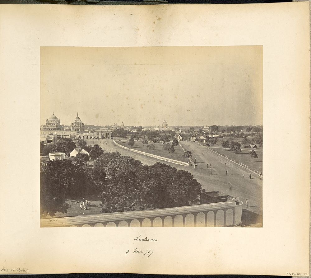 Lucknow; Oudh Exhibition and surrounding Scenery by Samuel Bourne