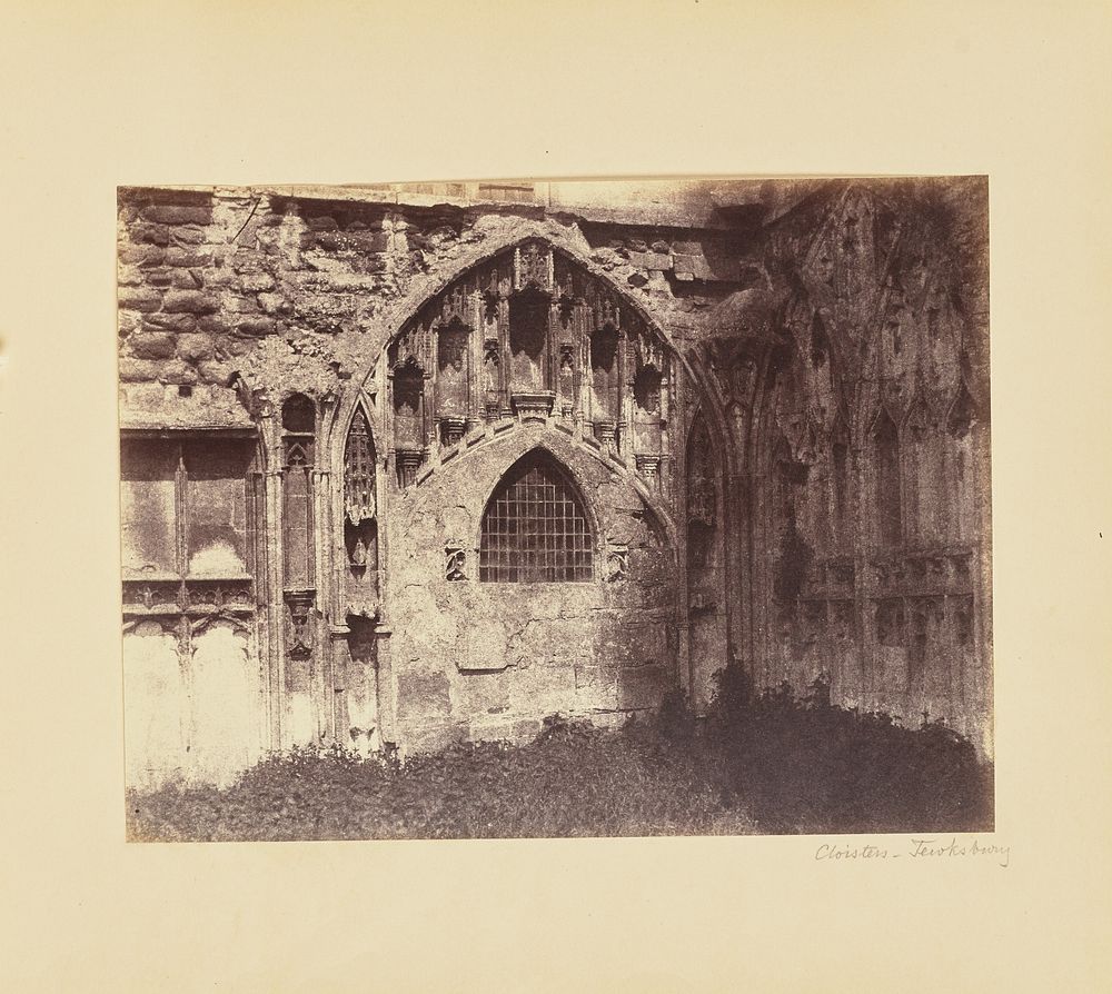 Cloisters - Tewksbury by Alfred Capel Cure
