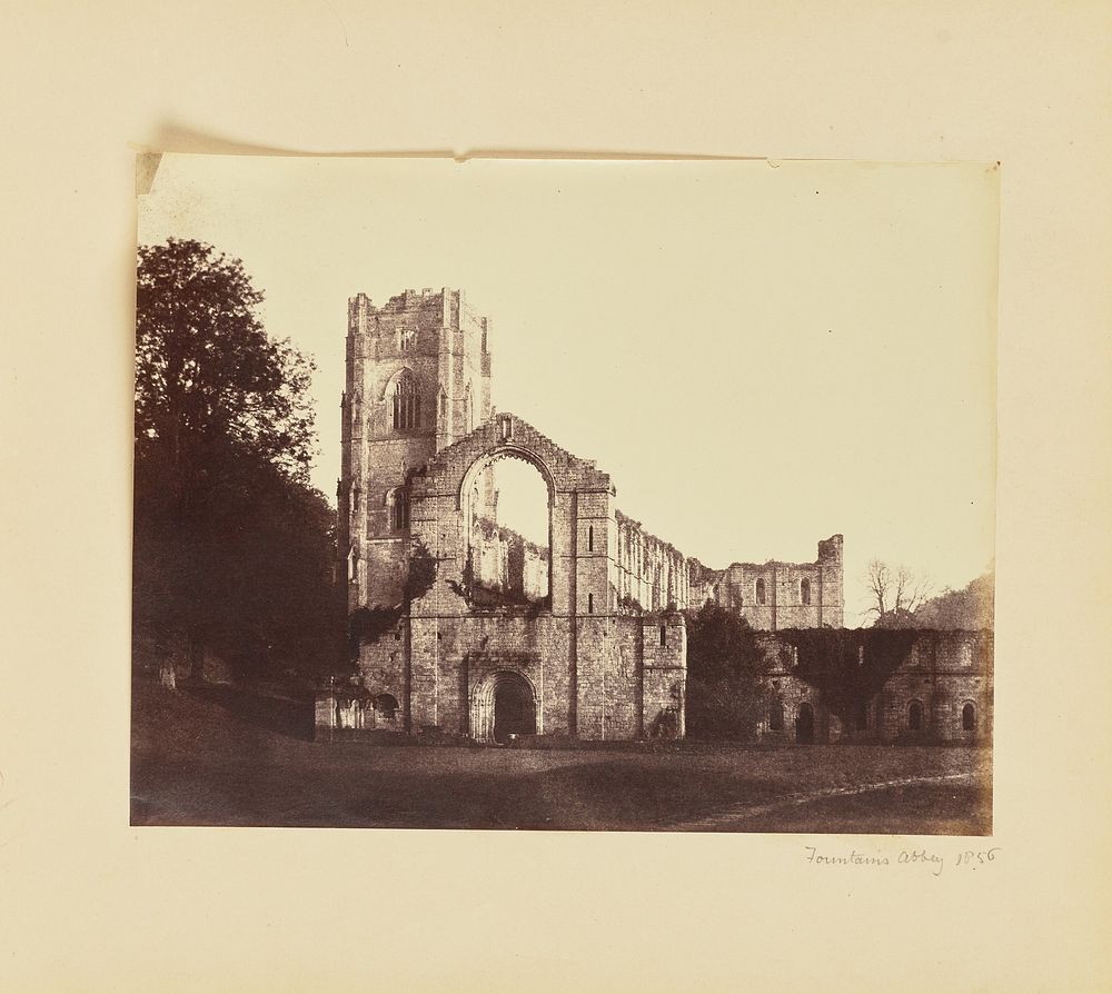 Fountains Abbey by Alfred Capel Cure