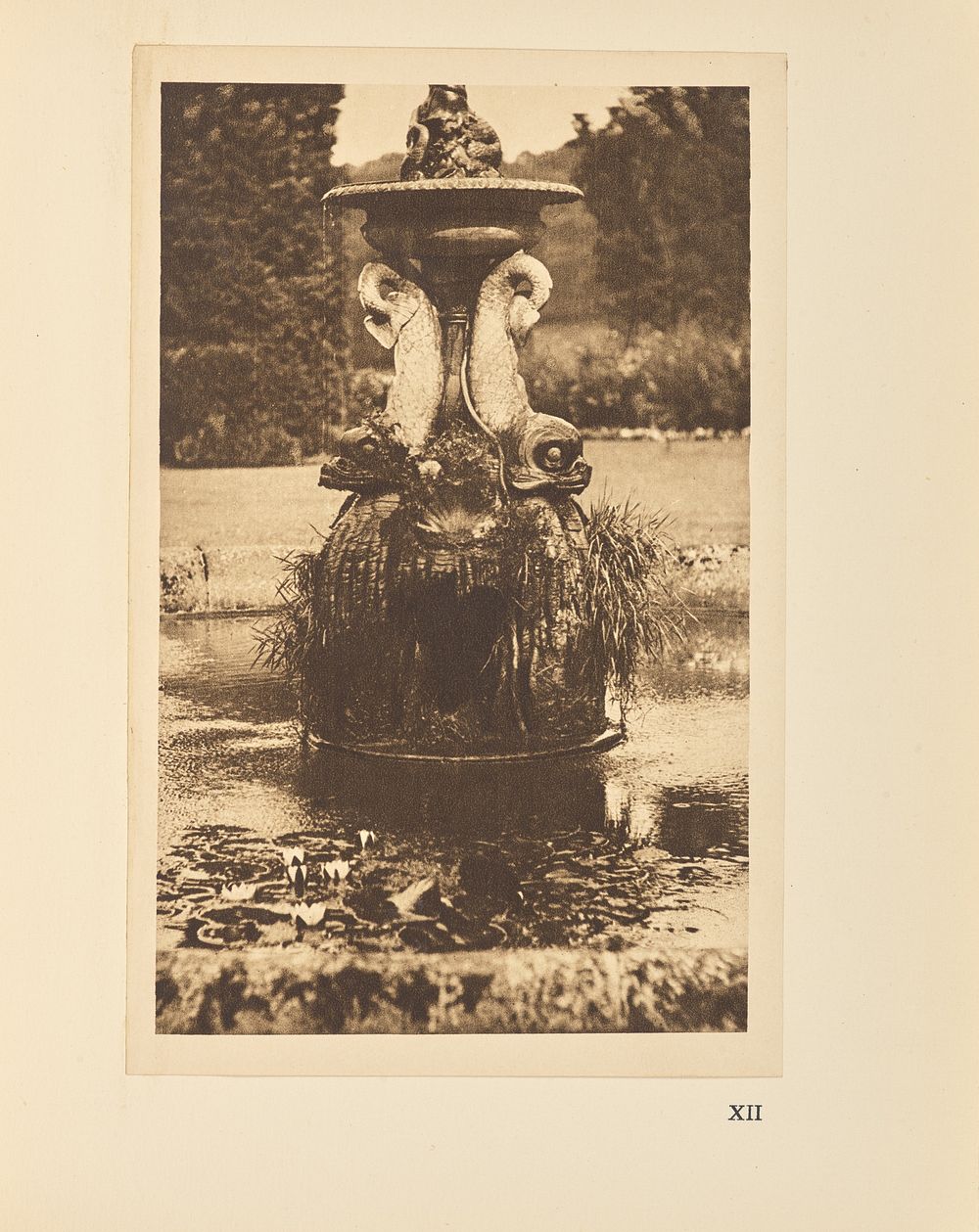 The Dolphin Fountain by Alvin Langdon Coburn