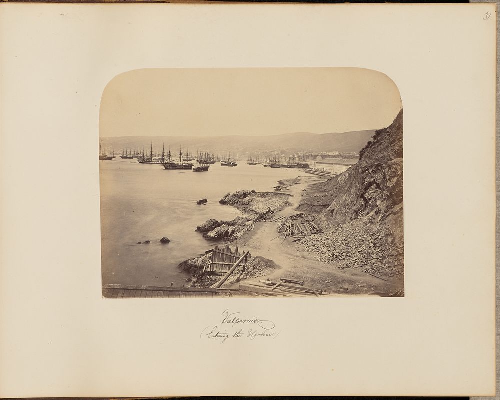 Valparaiso (Entering the Harbour) by Helsby and Co