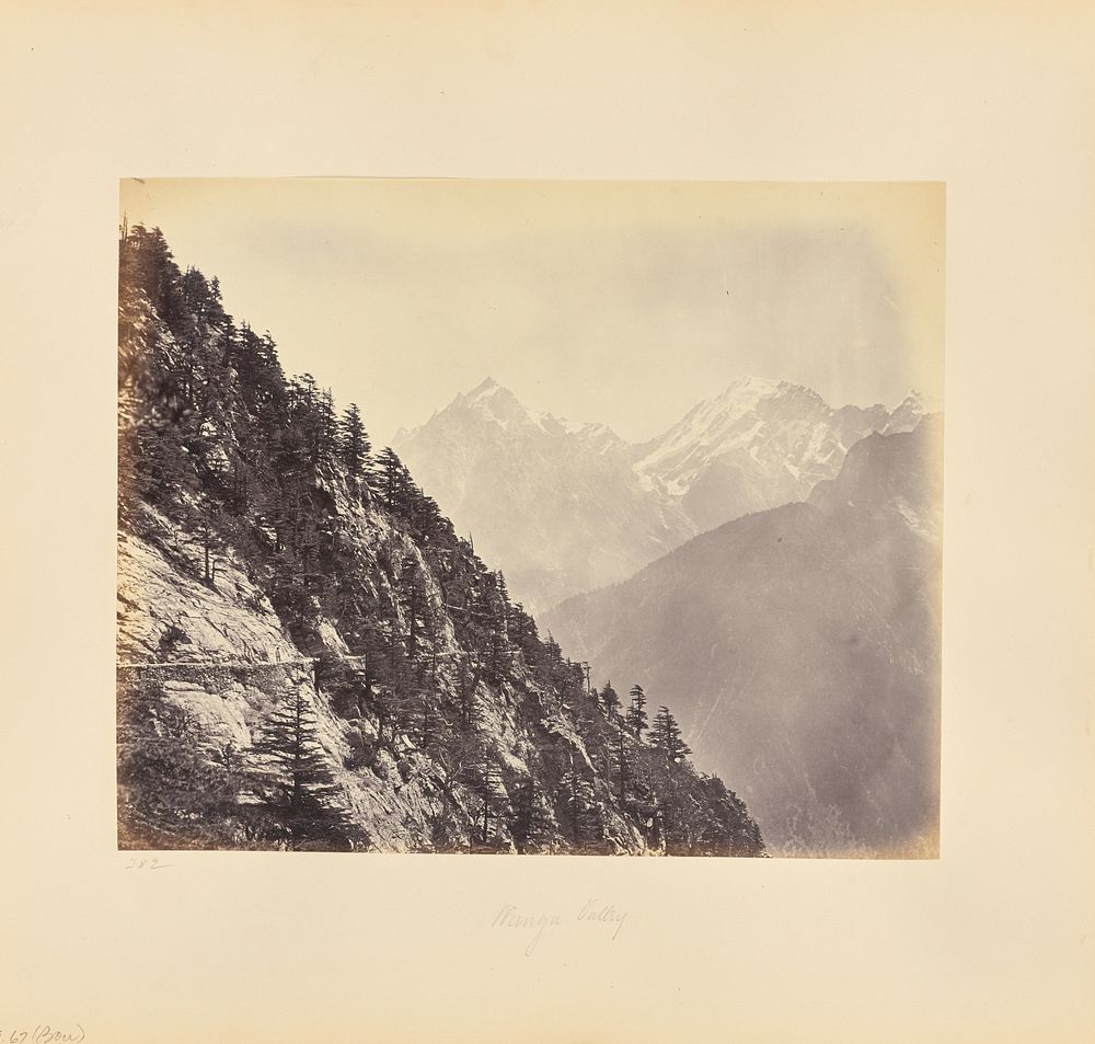 View from Rogi by Samuel Bourne