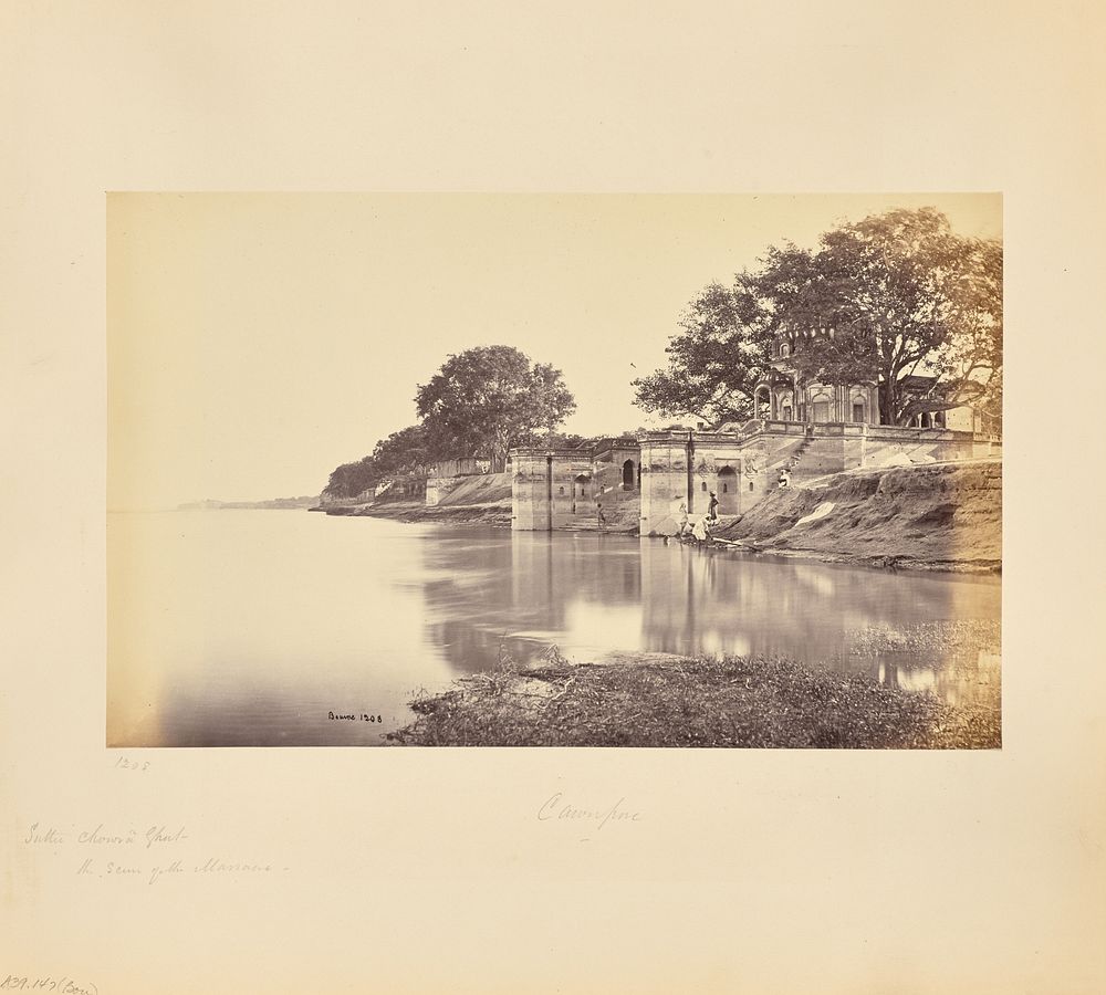 Cawnpore; Suttee Chowra Ghat, the Scene of the Massacre by Samuel Bourne