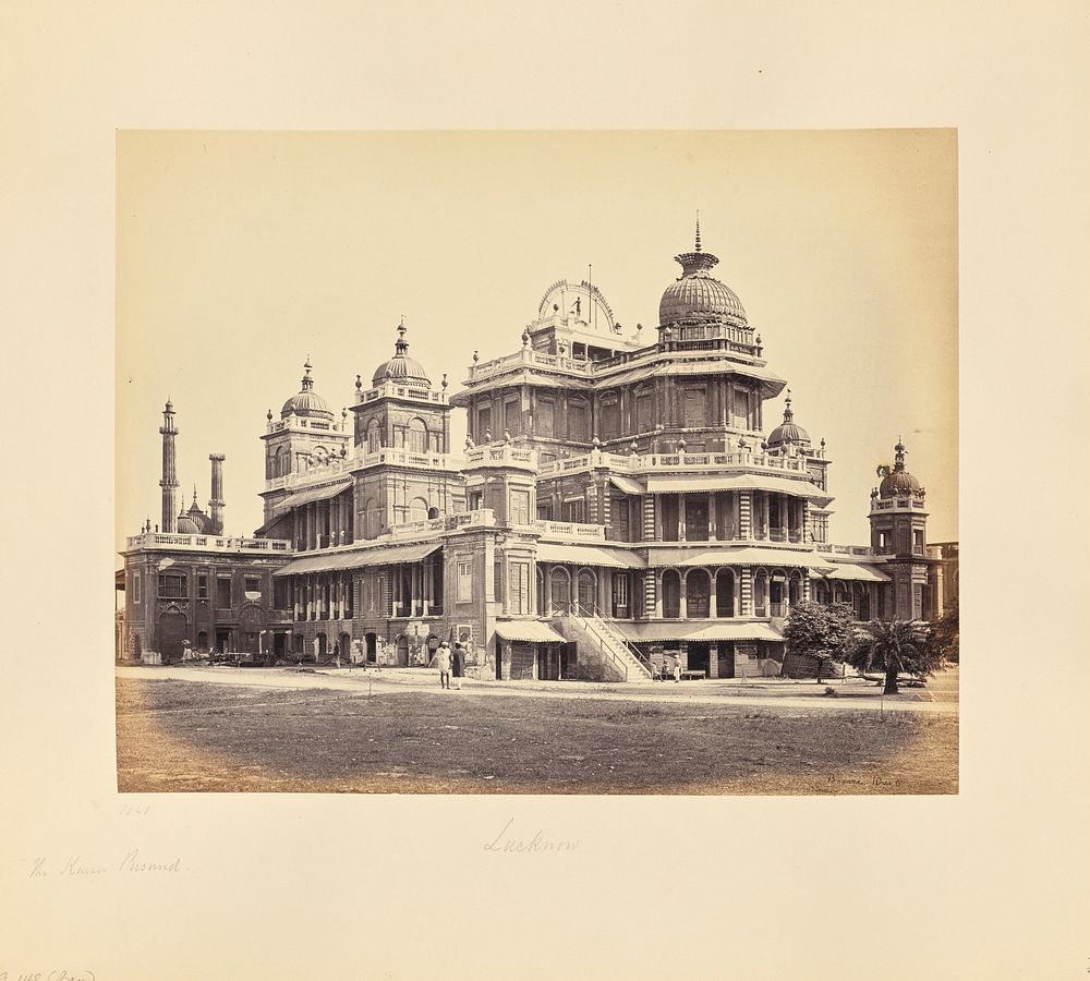 Lucknow; The Kaiser Pasund from the South West [sic] by Samuel Bourne