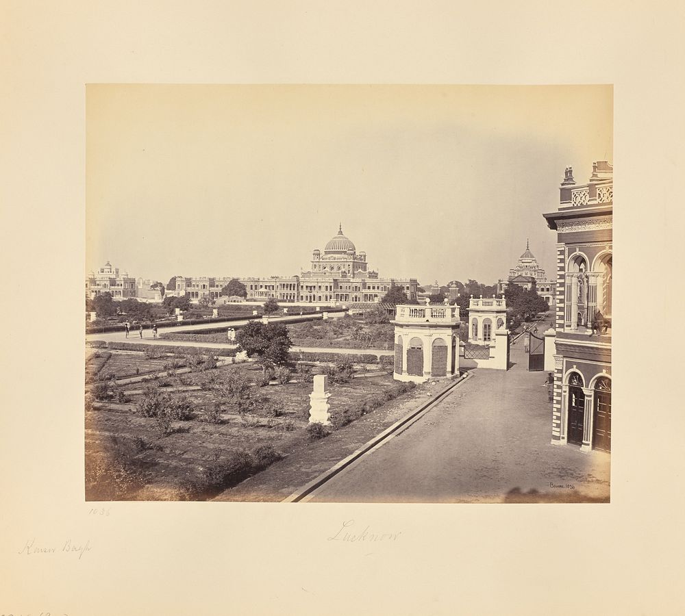 Lucknow; The Kaiser Bagh by Samuel Bourne
