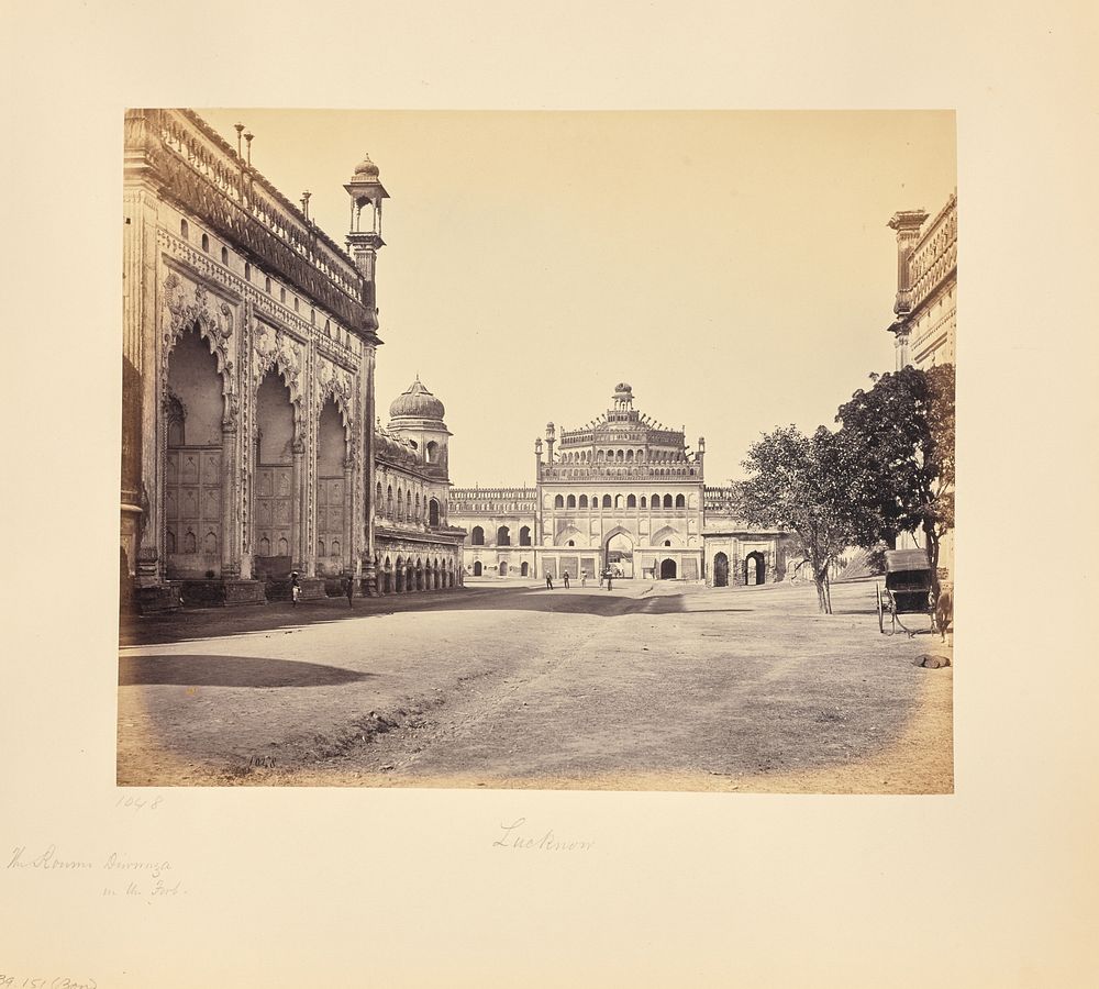 Lucknow; The Roumi Darwaza in the Fort by Samuel Bourne
