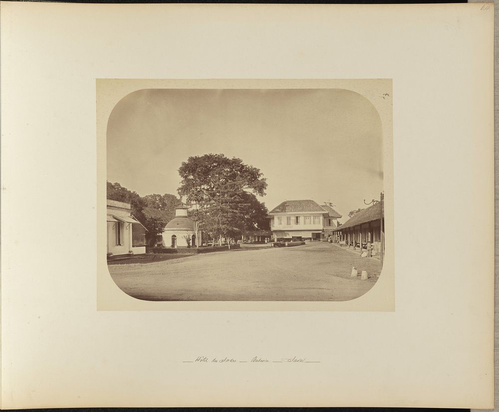 Hôtel des Indes. Batavia. Java by Woodbury and Page