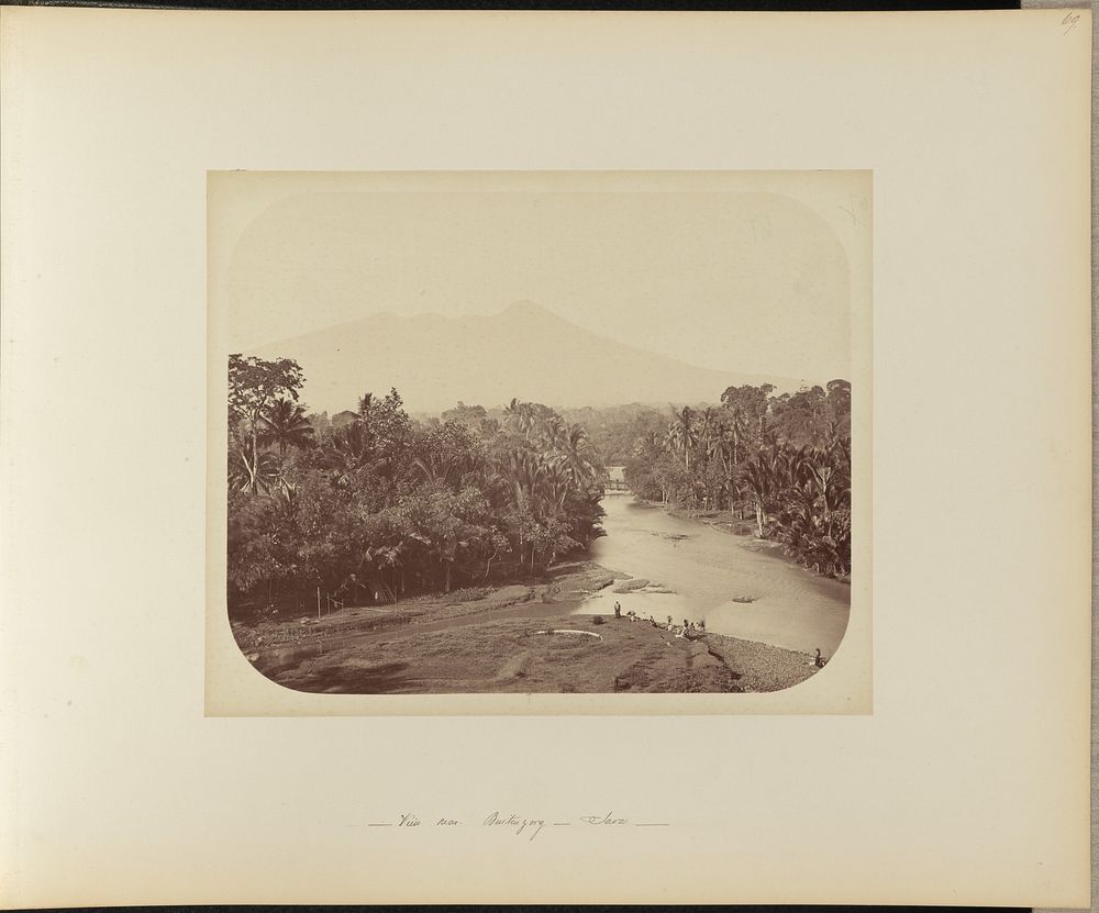 View near Buitenzorg. Java by Woodbury and Page