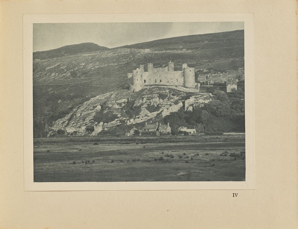 Harlech Castle From The West by Alvin Langdon Coburn