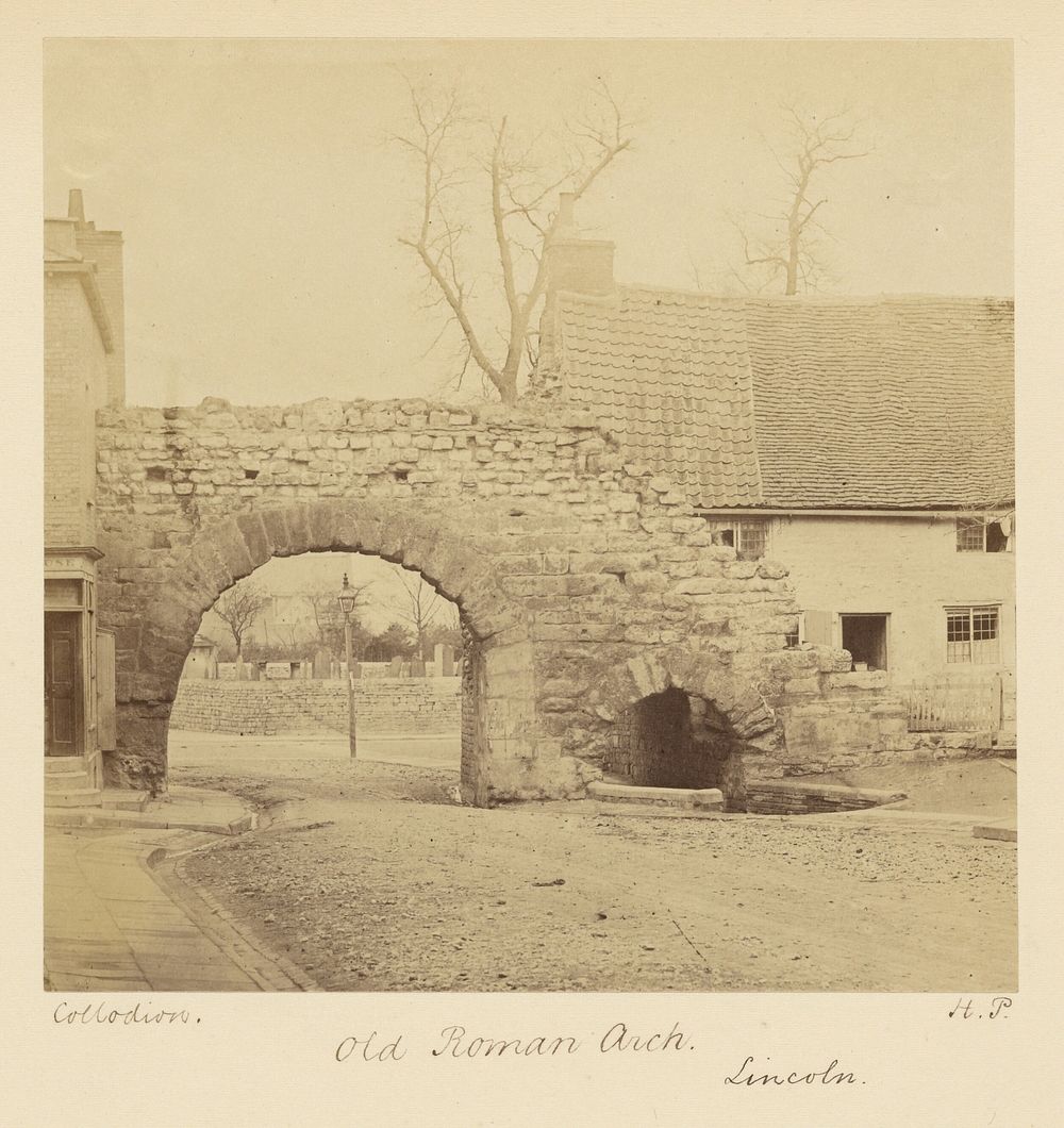 Old Roman Arch, Lincoln by Henry Pollock