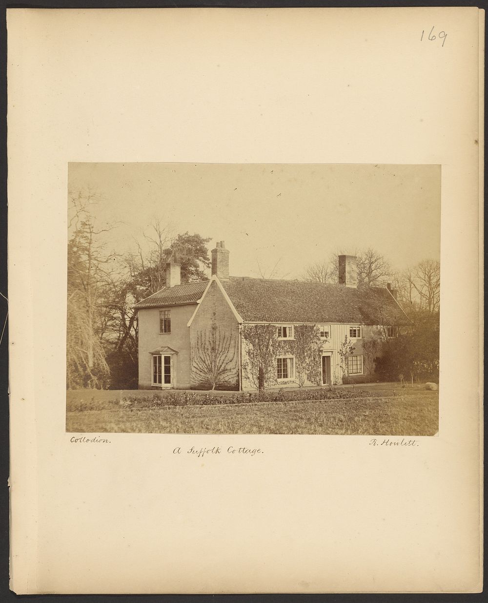 A Suffolk Cottage by Robert Howlett
