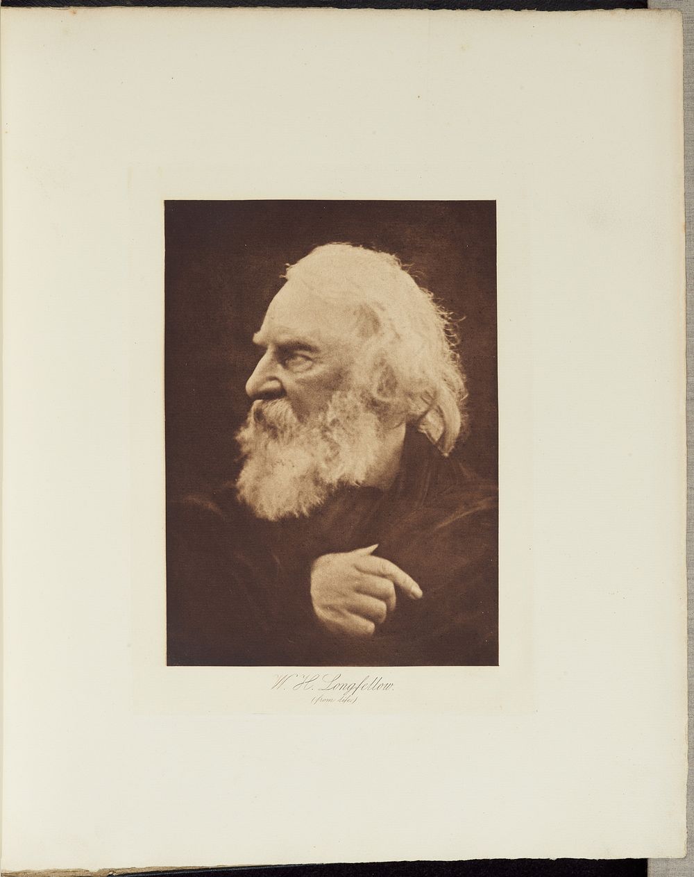 H. W. Longfellow by Julia Margaret Cameron