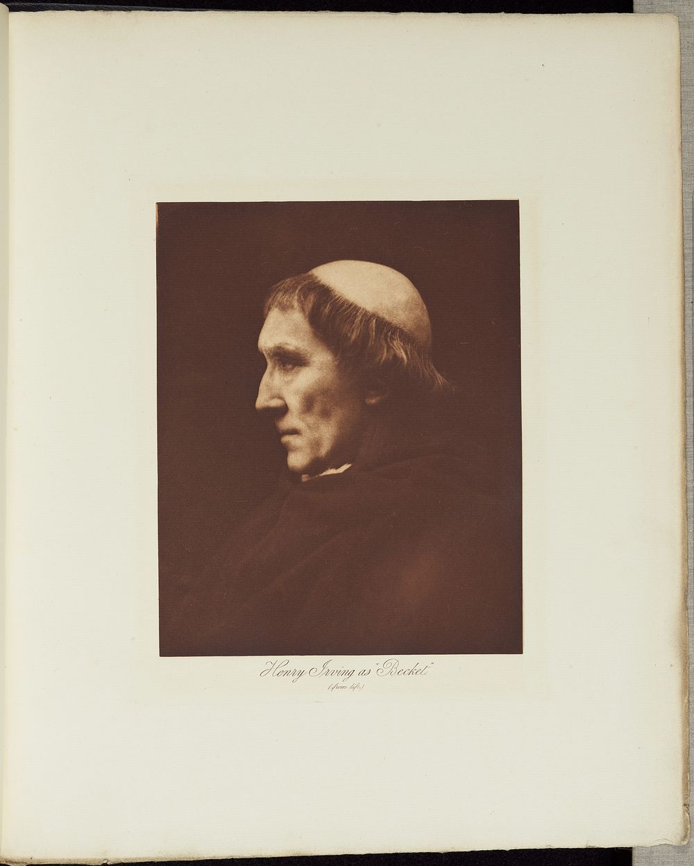 Henry Irving (as "Becket") by Henry Herschel Hay Cameron