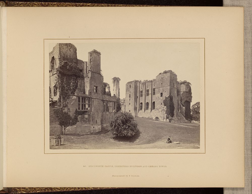 Kenilworth Castle, Leicester's Buildings and Caesar's Tower by Francis Bedford