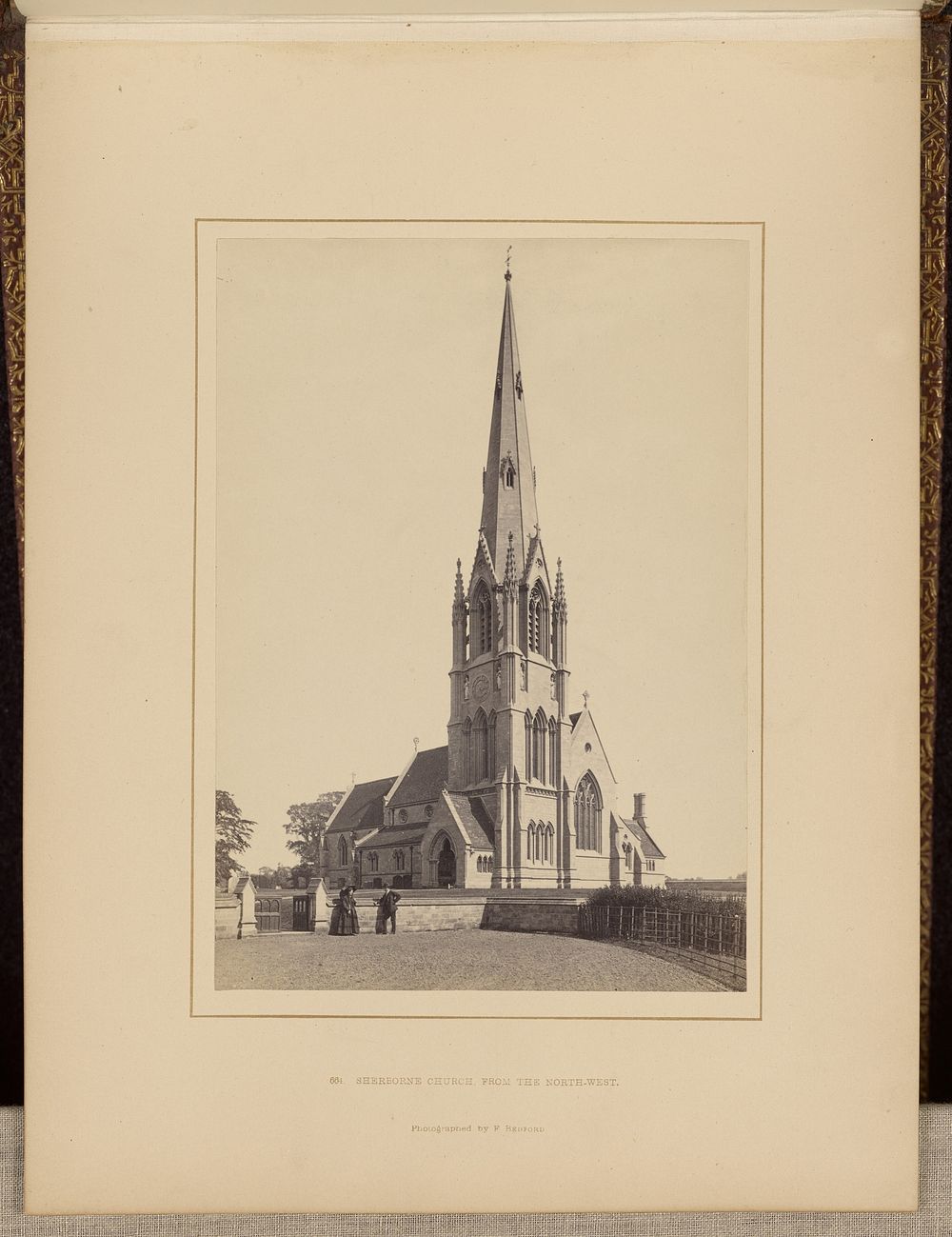 Sherbourne Church, from the north-west by Francis Bedford