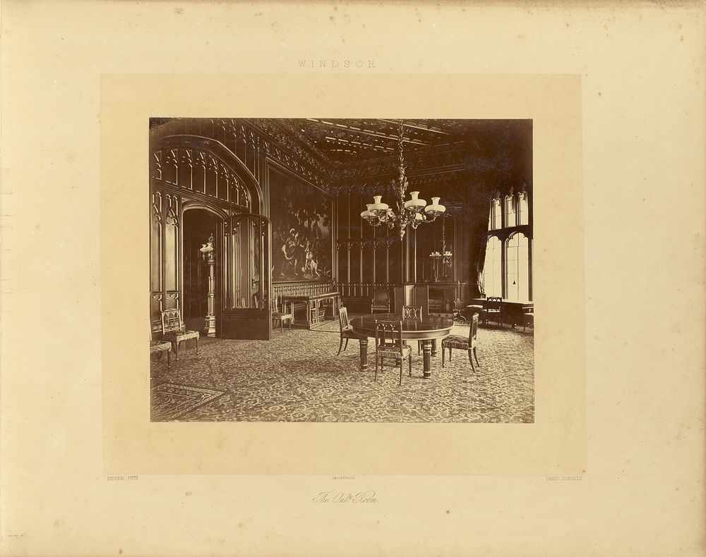 The Oak Room by André Adolphe Eugène Disdéri
