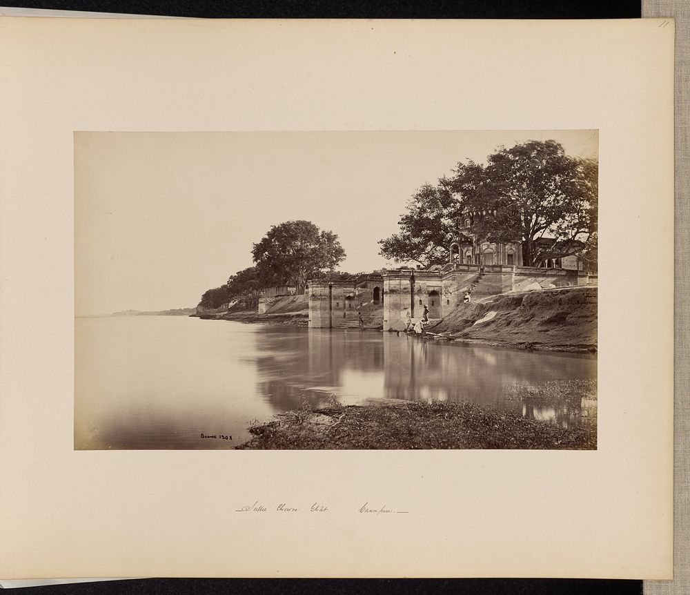 Cawnpore; Suttee Chowra Ghat, the Scene of the Massacre by Samuel Bourne