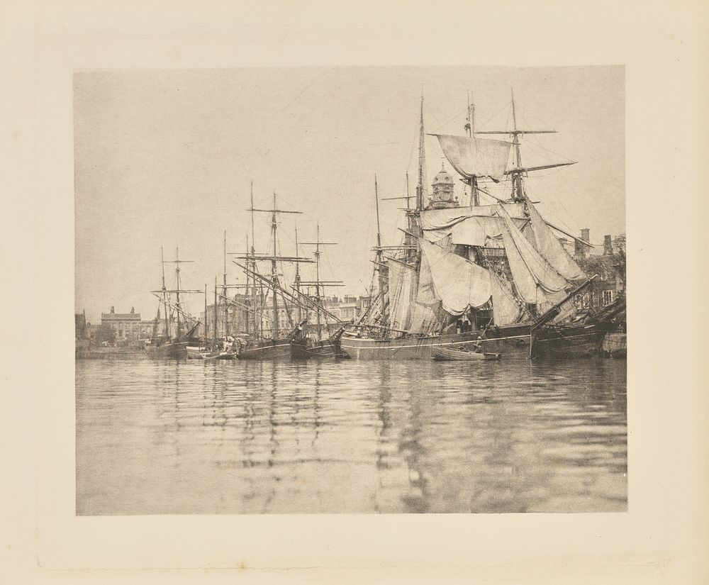Great Yarmouth Harbour by Peter Henry Emerson