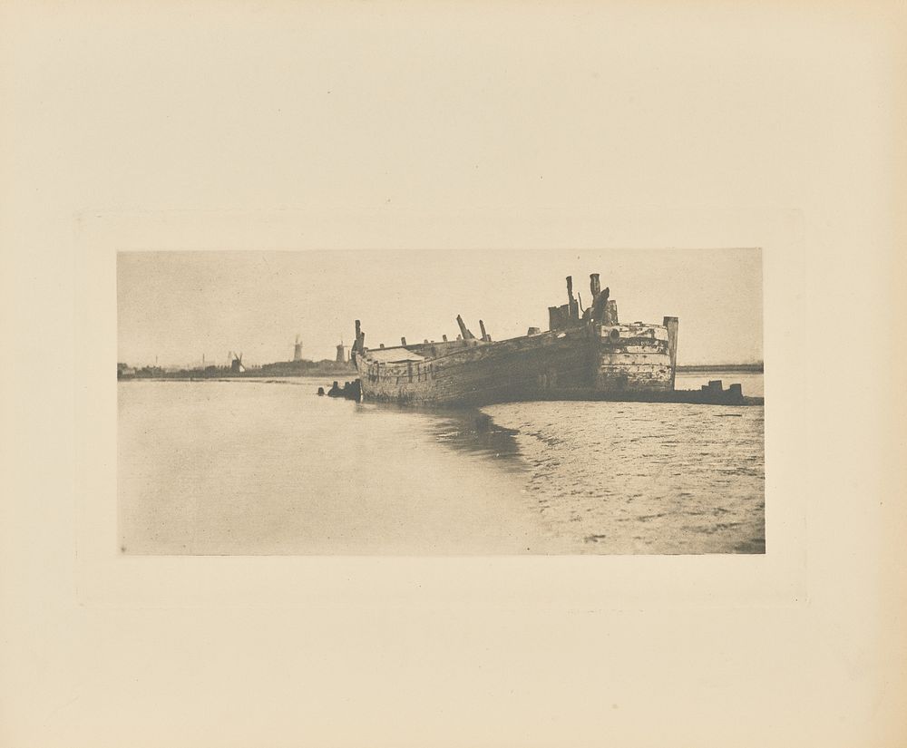 The Old Ship by Peter Henry Emerson