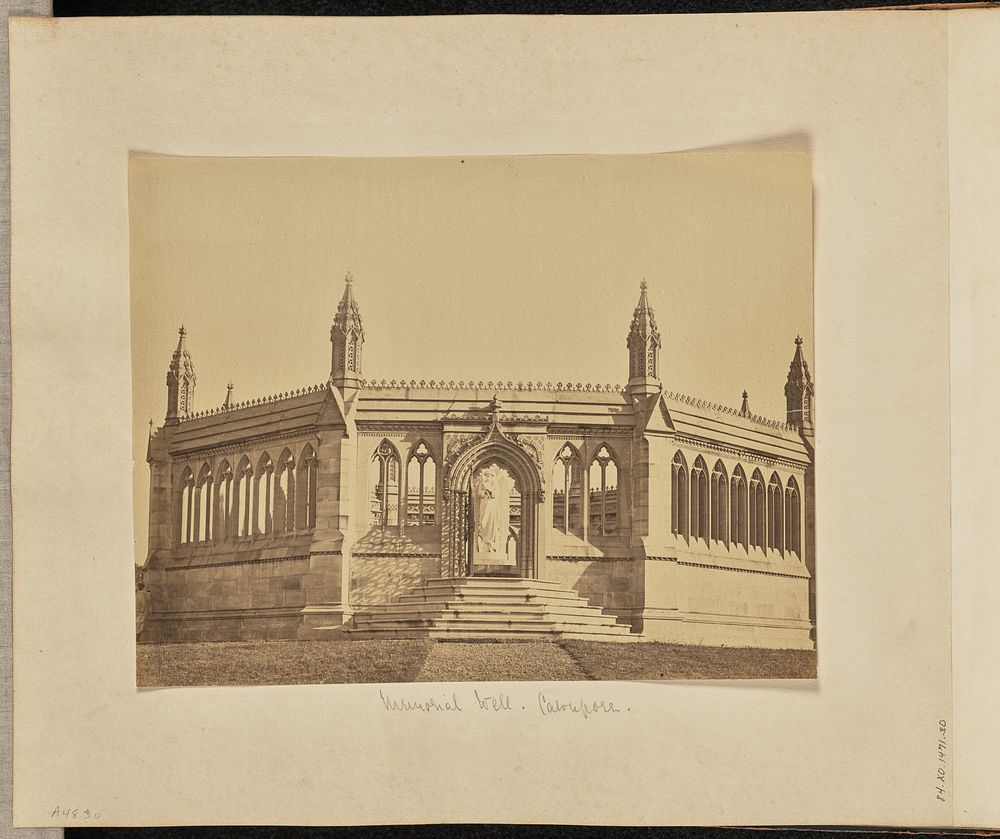 Memorial Well. Cawnpore by John Edward Saché