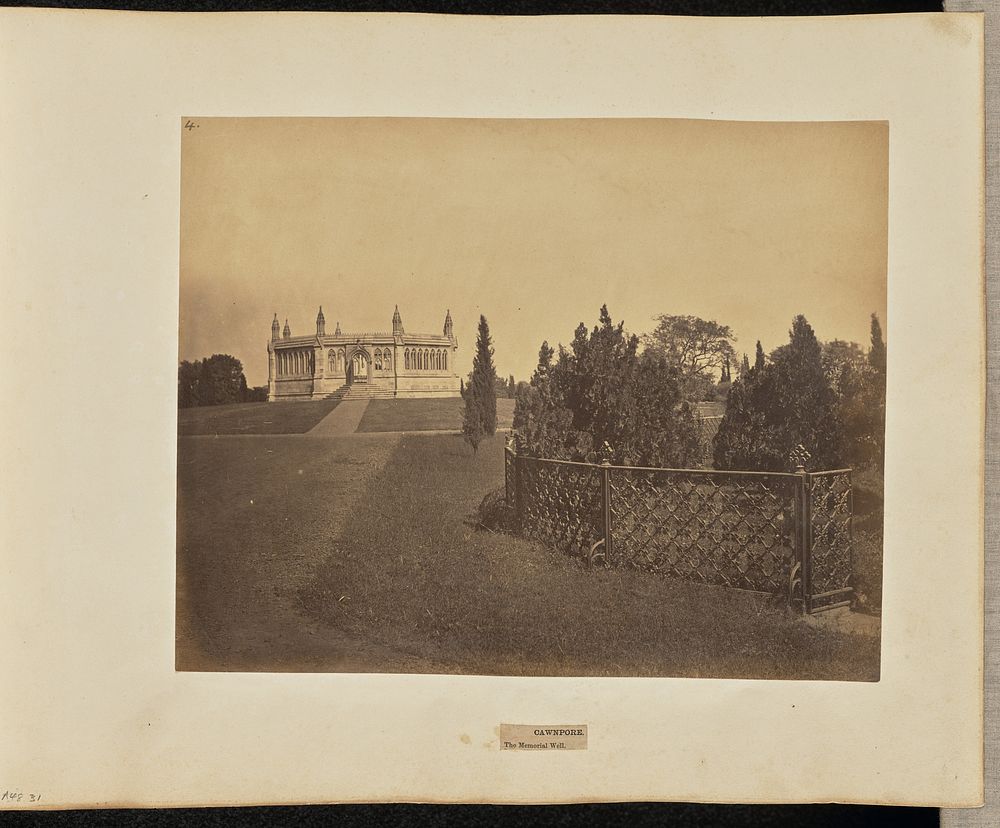 Cawnpore. The Memorial Well by John Edward Saché