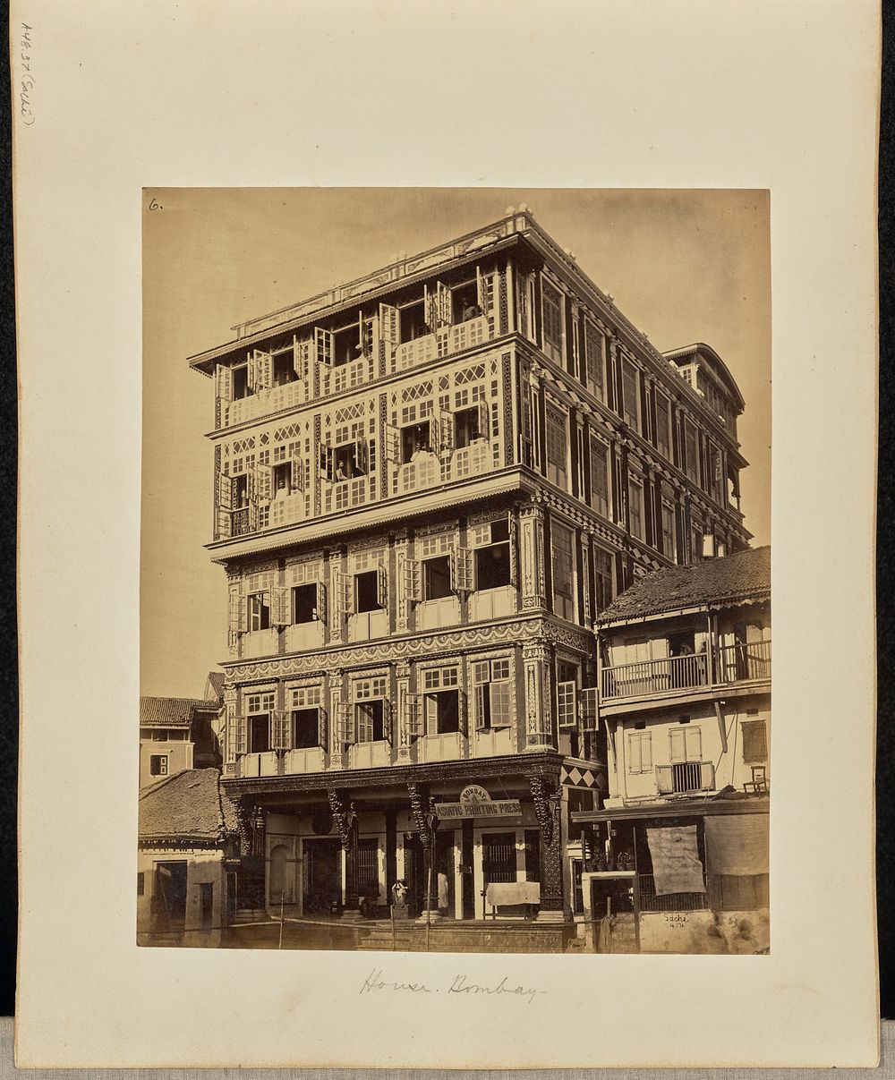 House. Bombay by John Edward Saché