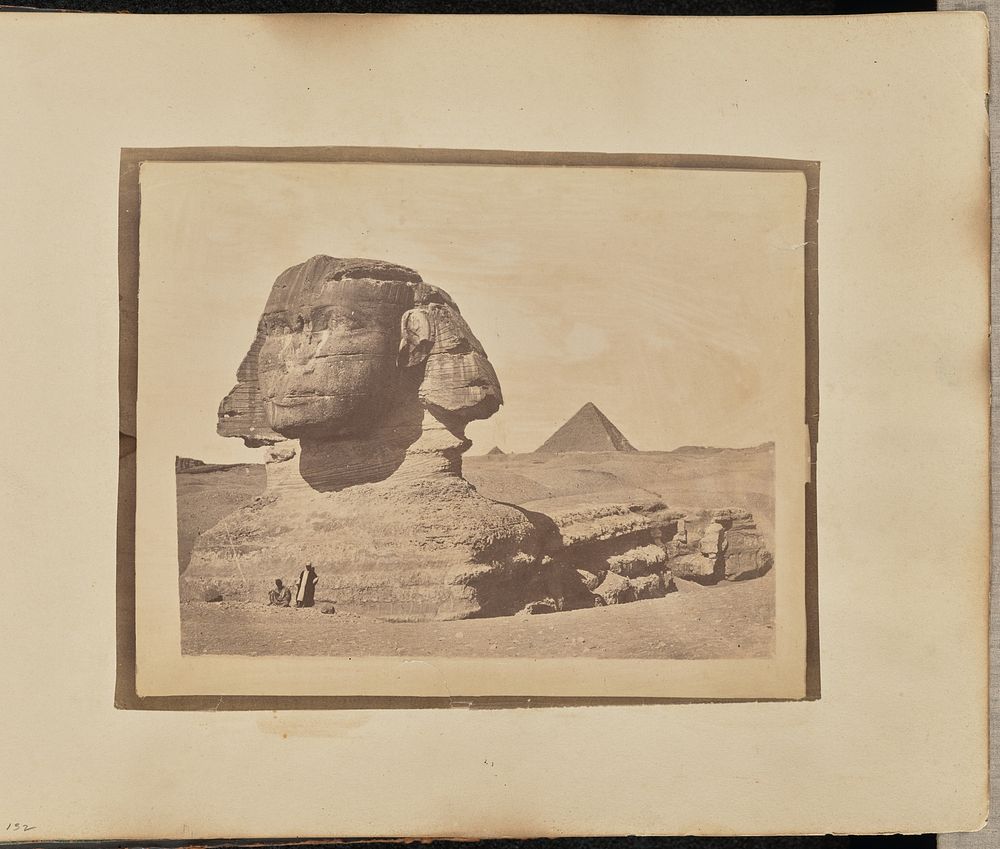 The Sphinx and the Great Pyramid, Giza