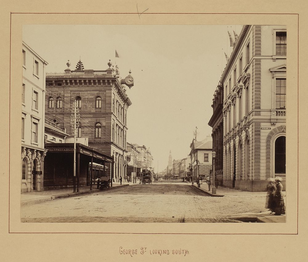 George Street Looking South by Charles Bayliss
