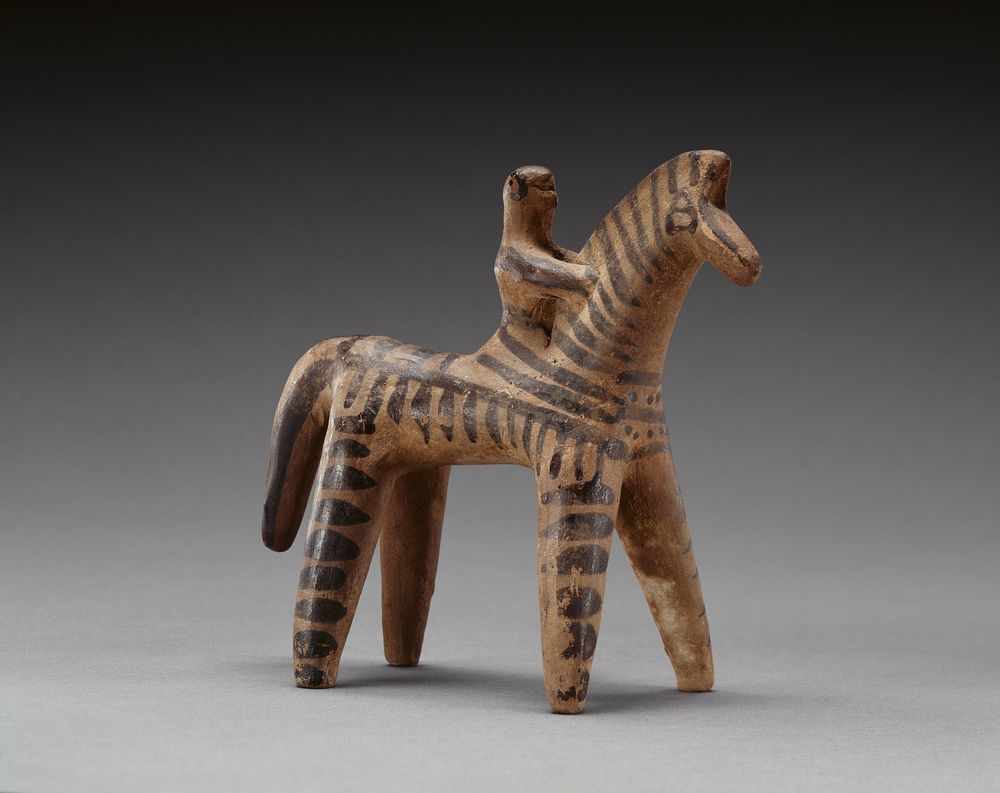 Statuette of a Horse and Rider