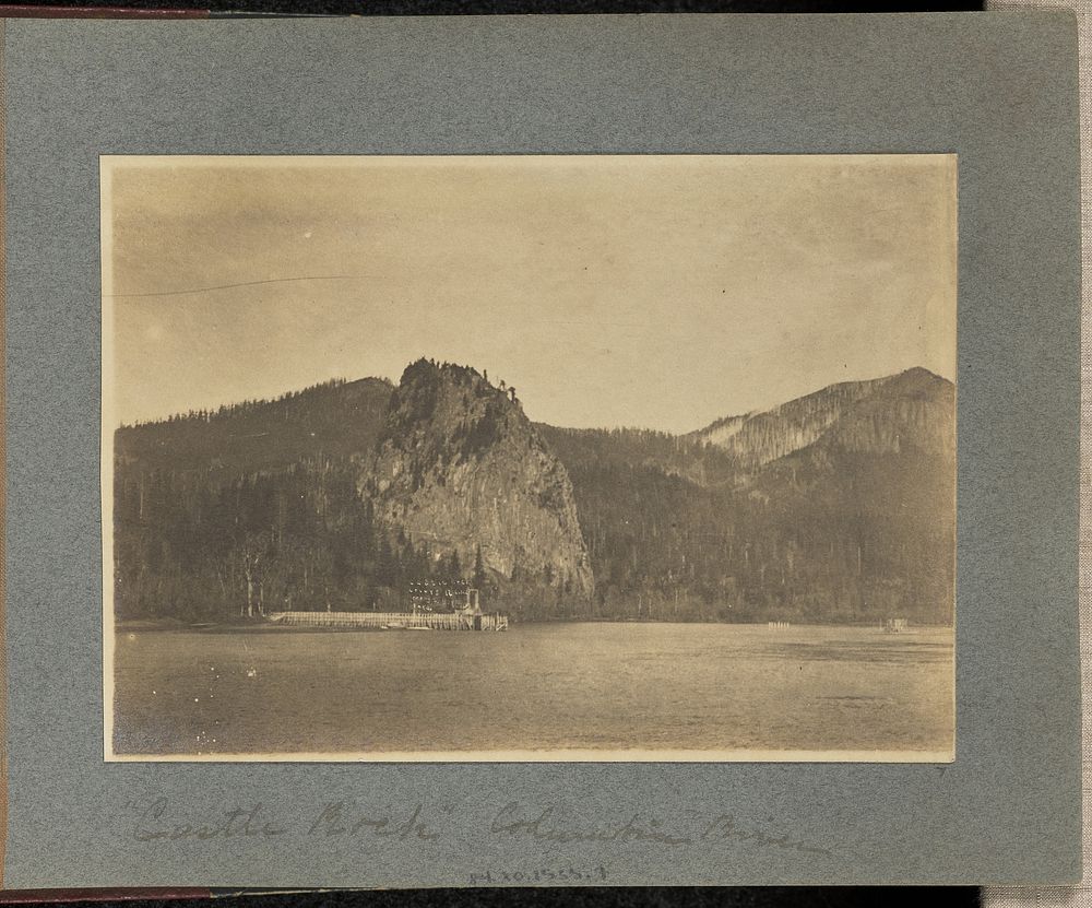 "Castle Rock" Columbia River by J F Ford