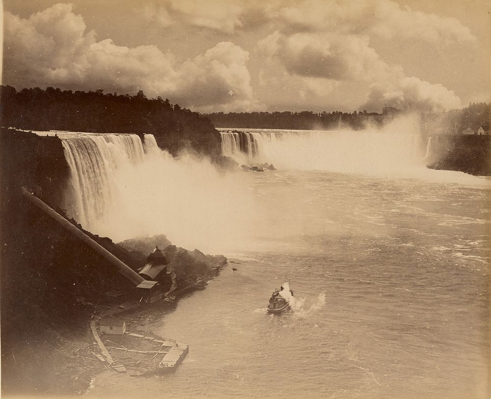 Chûtes du Niagara by George E Curtis