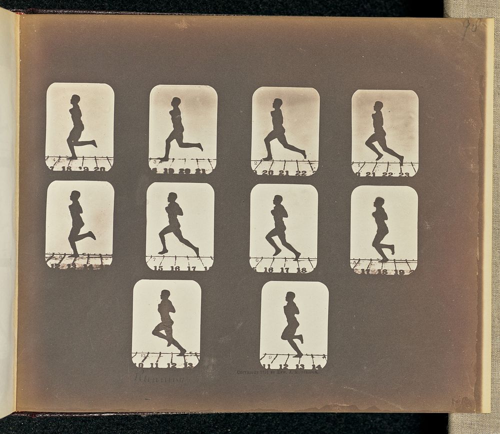 Running by Eadweard J Muybridge
